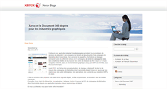 Desktop Screenshot of industries-graphiques.blogs.xerox.com