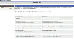 Desktop Screenshot of customer.docushare.xerox.com